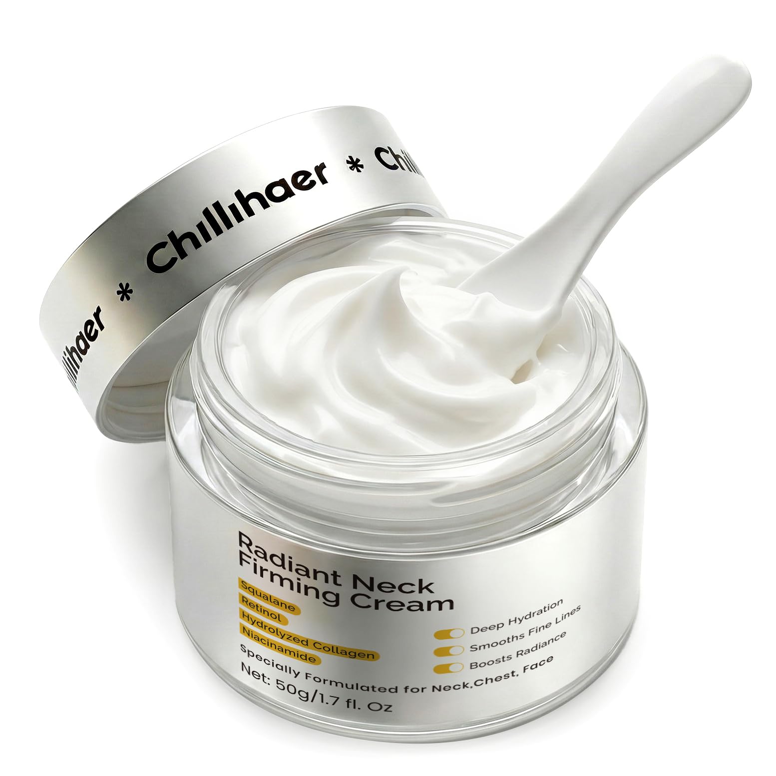 Amazon.com: Chillihaer 8-in-1 Neck Firming Cream–Retinol & Triple